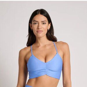 Alo Yoga Airlift Divine Bra - Crystal Clear Blue